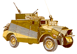 Morris model CS9/LAC, of the 11th Hussars