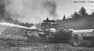 Flamethrower, Churchill Crocodile